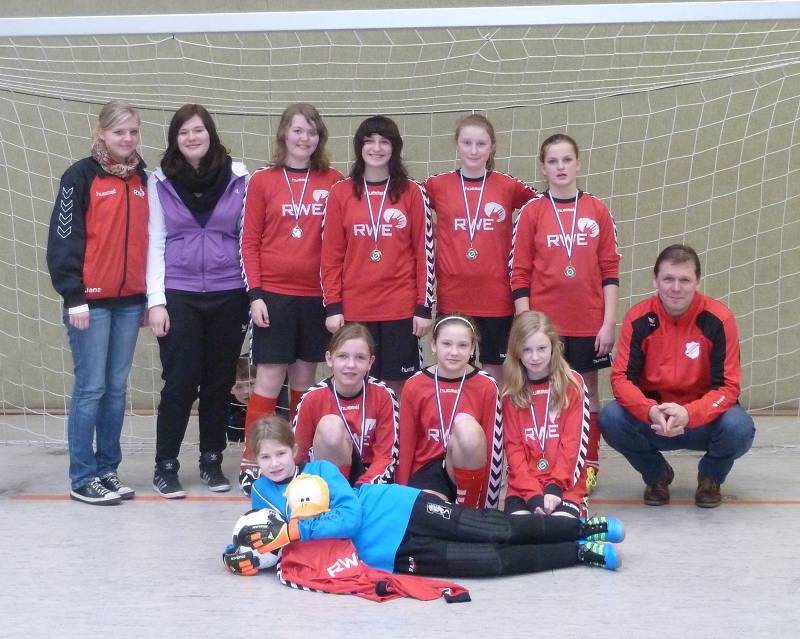 Die U13-Jugend im Januar 2012