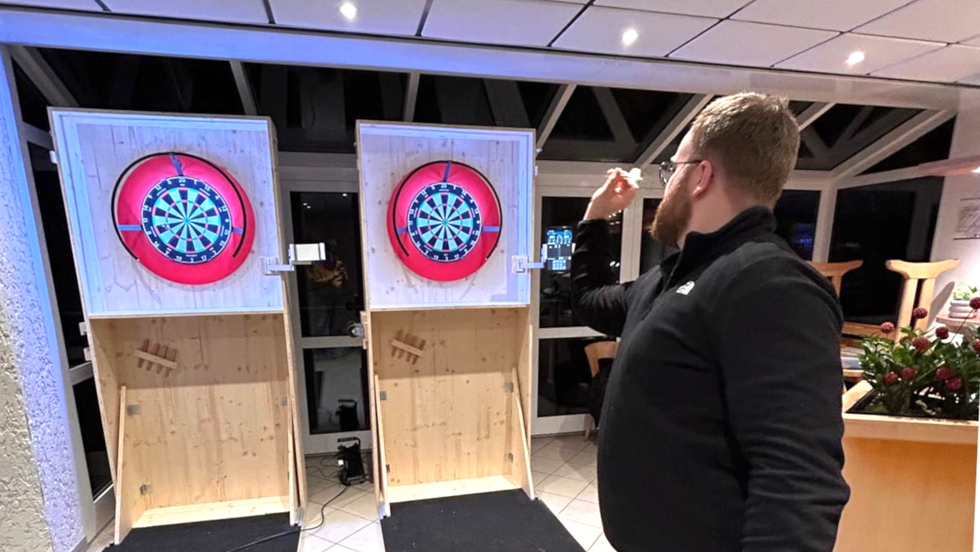 Gründonnerstag startet das Dartstraining im Clubheim.