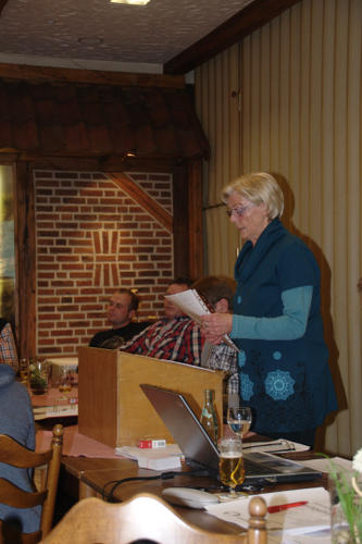 Agnes Gentes berichtet ausführlich über die Aktivitäten der Breitensportabteilung 