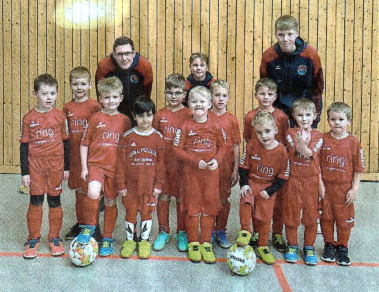 Ohne Wertung, aber mit ganz viel Spaß: Die Minikicker von Westfalia Osterwick haben ihr Turnier genossen    Fotos: Westfalia Osterwick