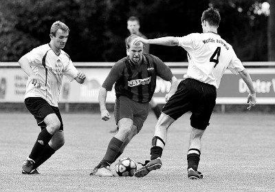 Abräumer im Mittelfeld: Tobias Paschert (links) und Daniel Richter (rechts).