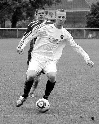 Seine beiden Treffer reichten gestern nur zu einem Zähler: Niklas Segbers. Foto: fw