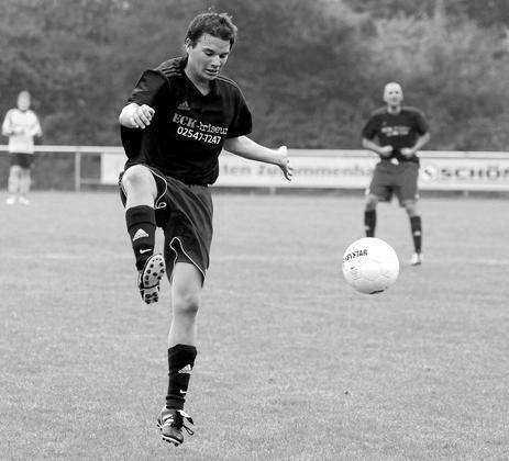 Pascal Leipelt kam zur zweiten Halbzeit und machte ordentlich Wirbel. Foto: Frank Wittenberg