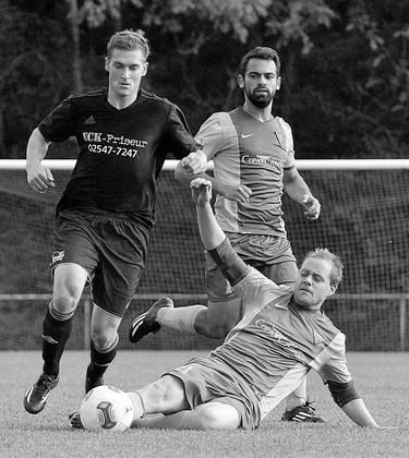 Schwer zu stoppen: Timo Mevenkamp (links). Foto: az