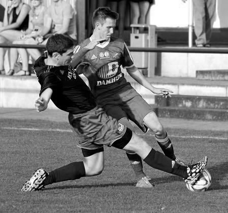 Wiedersehen mach Freude – fragt sich nur, für wen: Ulrich Wirtz (Westfalia, links) und Jens Böke (SG 06) treffen morgen erneut aufeinander. Foto: Frank Wittenberg