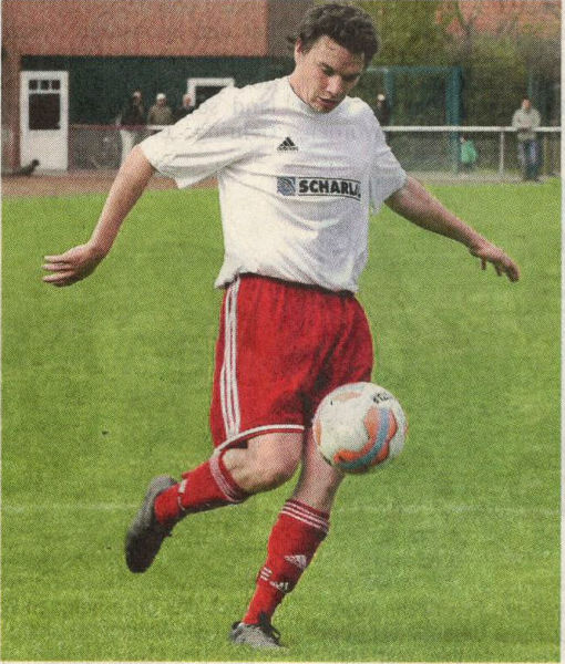 Pascal Leipelt erzielte das einzige Tor für Osterwick.	Foto: uh
