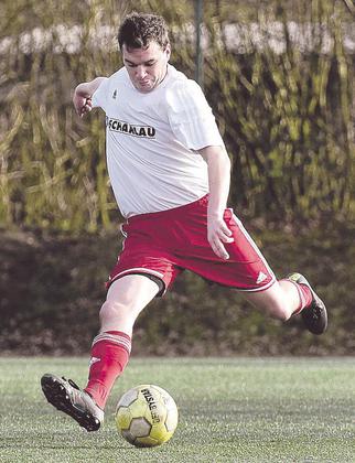 Pascal Leipelt, Sturmspitze von Westfalia Osterwick. Foto: az