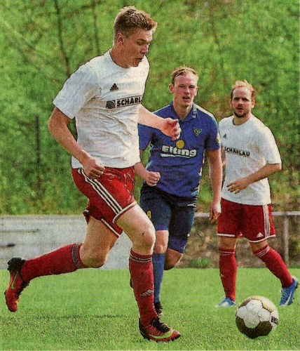 Torschütze und Vorlagengeber: Jan Kröger, Angreifer aus Osterwick.