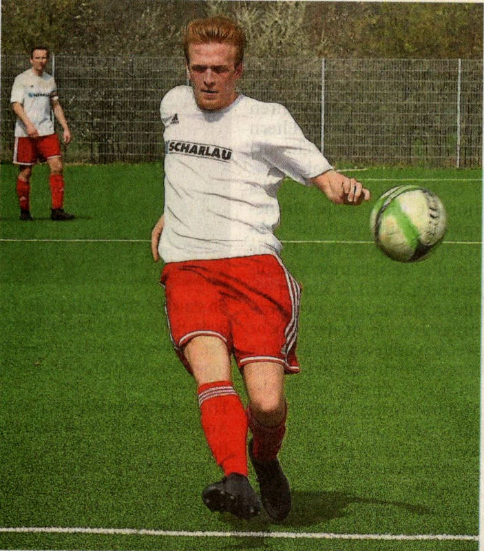 Treffen und auf Ausrutscher des VfL Billerbeck hoffen: Luis Lammers, Offensivmann bei Westfalia Osterwick. Foto: Frank Wittenberg