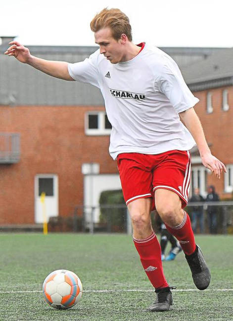 Luis Lammers, Sturmspitze beim A-Kreisligisten Westfalia Osterwick. Foto: az