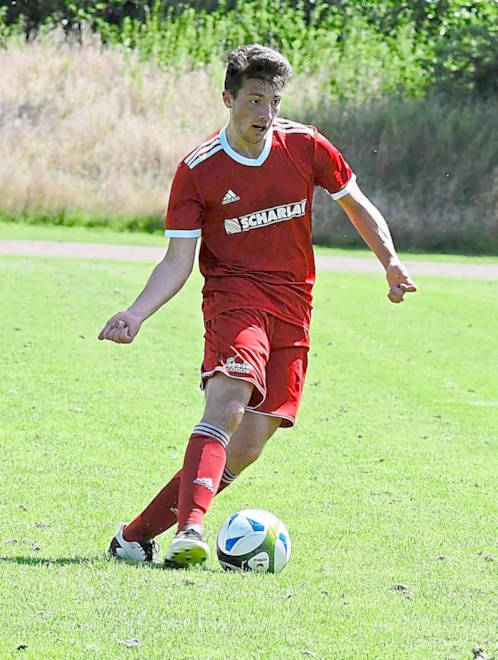 Feierte mit Westfalia Osterwick einen 4:1-Erfolg über DJK Coesfeld: Luca Thiäner Foto: Foto: Frank Wittenberg