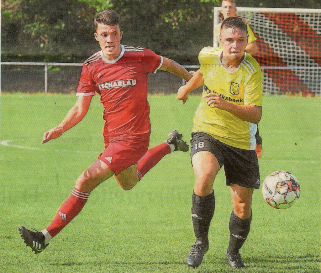 Ständiger Unruheherd in der Offensive, aber gestern ohne Glück im Abschluss: Luca Thiäner verpasste bei mehreren Chancen einen Treffer