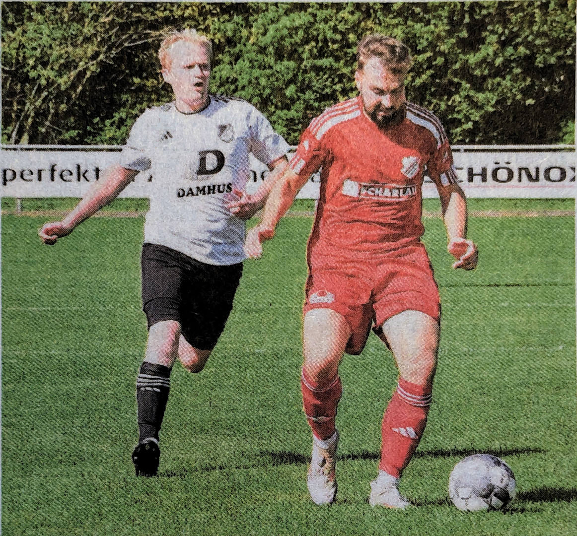 Gegen SW Holtwick und Stefan Uppenkamp (links) reichte es für Sebastian Popinski und Co. im jüngsten Heimspiel zu einem Unentschieden - morgen gegen RSV Borken muss ein Sieg her.    Foto: lw