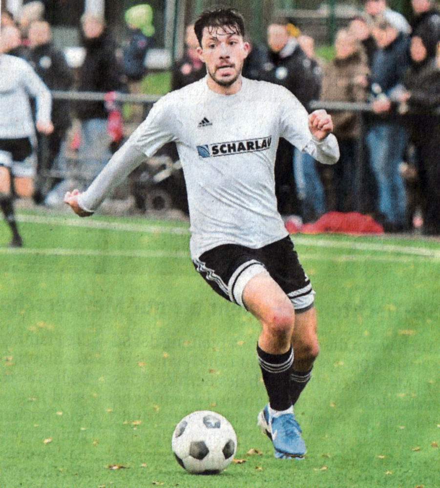 Ein gutes Spiel abliefern, möglichst Punkte holen: Luca Thiäner tritt mit -Westfalia Osterwick gegen BVH Dorsten an.    Foto: fw