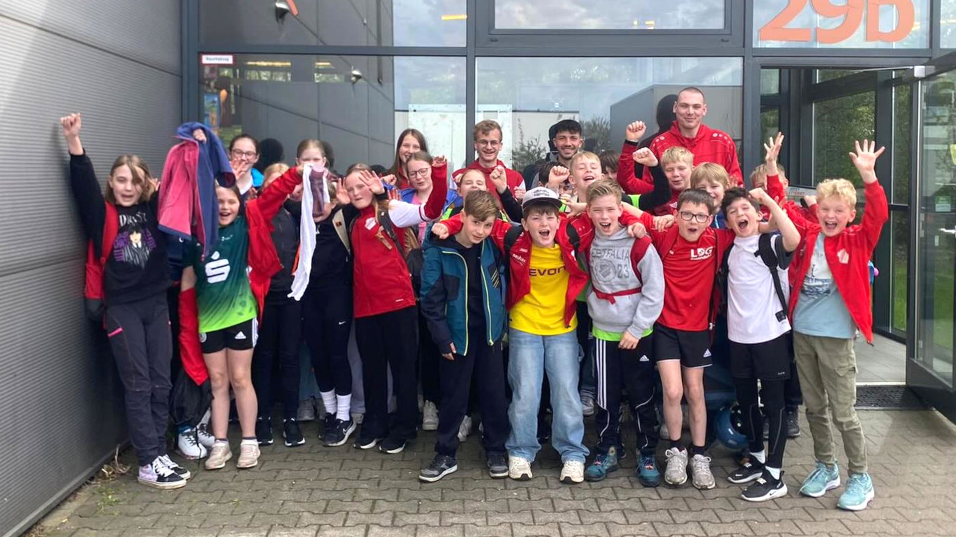 Gruppenfoto nach einem gelungenem Ausflug